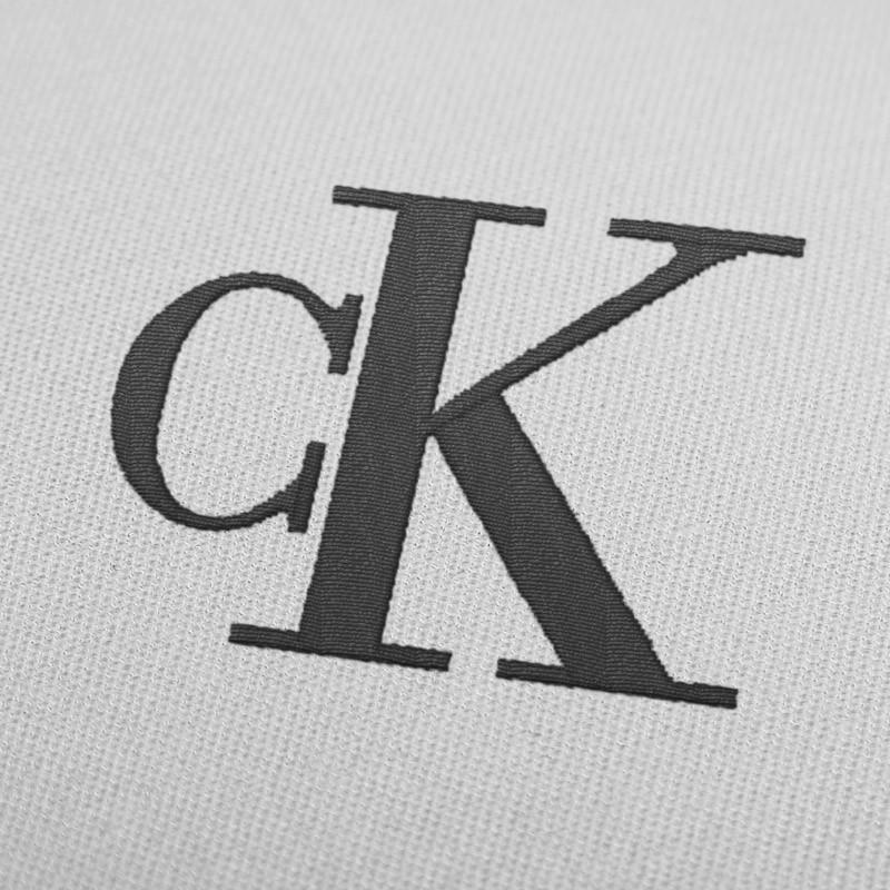 ck embroidery logo